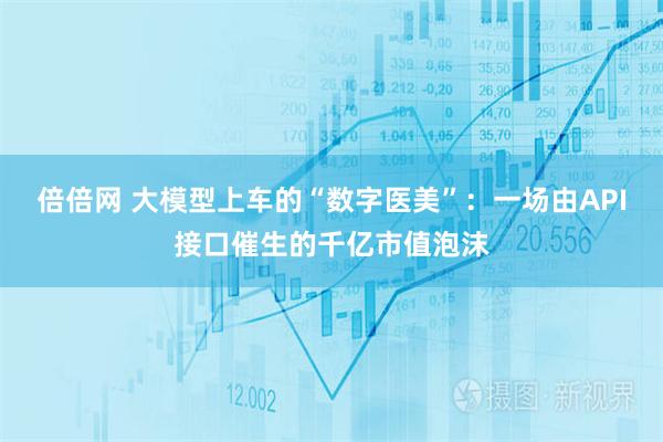 倍倍网 大模型上车的“数字医美”：一场由API接口催生的千亿市值泡沫